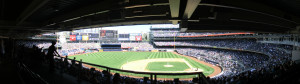 Panorama New York Yankees Stadium vom Main Level (2. Ebene)