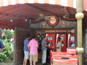 Coca-Cola Freestyle Refill Maschine im Universal Resort Florida