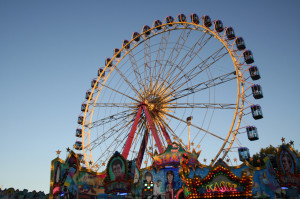 Riesenrad auf dem Stuttgarter Frühlingsfest