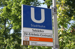 Stadtbahnhaltestelle Salzäcker - SI-Centrum - Stuttgart-Plieningen