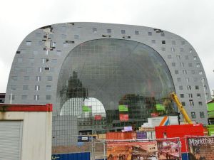 Baustelle - neue Markthalle Rotterdam